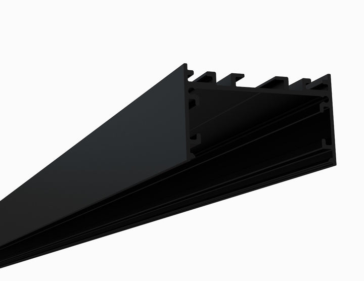 LED Channel - 455ASL-B - Surface/Pendant, 10 ft - Black