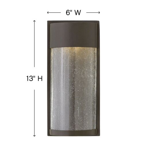 Shelter 1340KZ - Small Wall Mount Lantern - Bronze