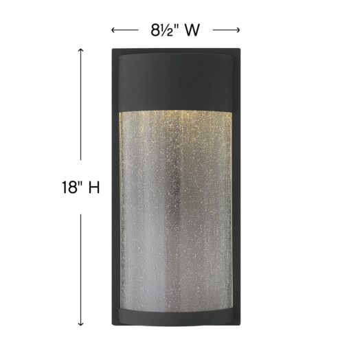 Shelter 1344BK - Medium Wall Mount Lantern - Black