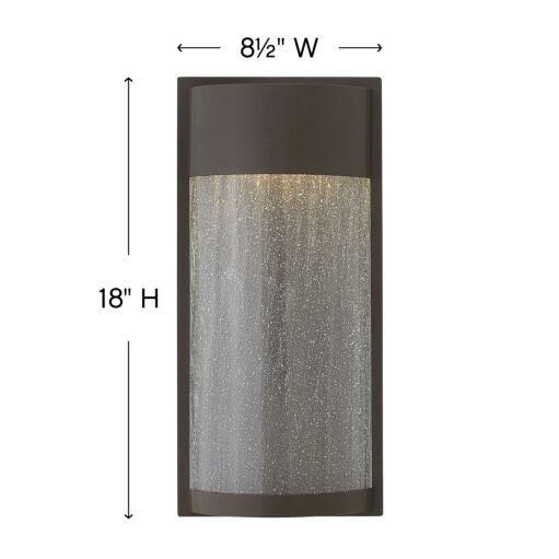 Shelter 1344KZ - Medium Wall Mount Lantern - Bronze