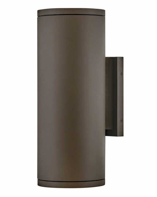 Silo 13595AZ-LL - Medium Wall Mount Lantern - Bronze