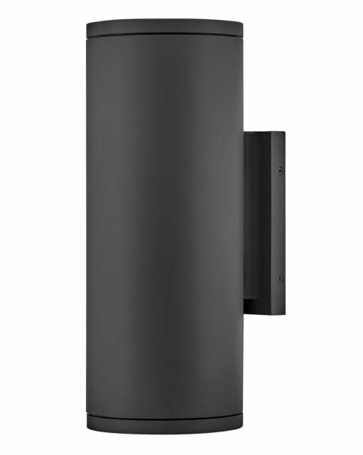 Silo 13595BK-LL - Medium Wall Mount Lantern - Black