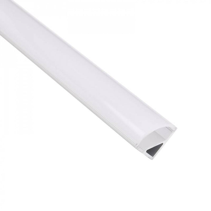 Richee Lighting - 11/2" Mini Full Cover Angled Led Aluminum Channel