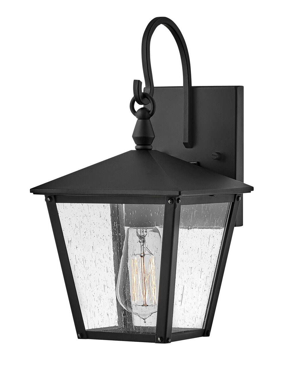 Huntersfield 14060BK - Medium Wall Mount Lantern - Black