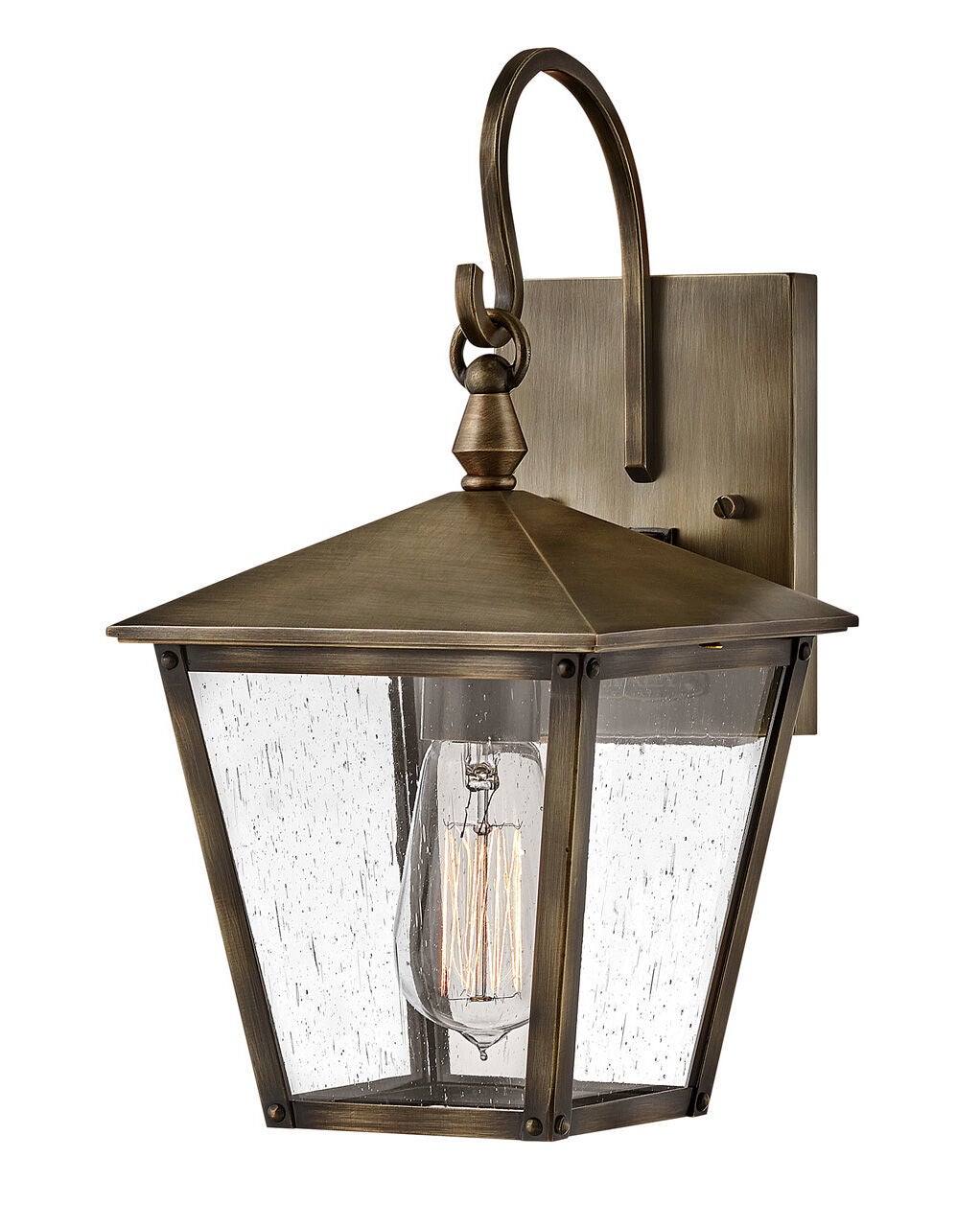 Huntersfield 14060BU - Medium Wall Mount Lantern - Bronze