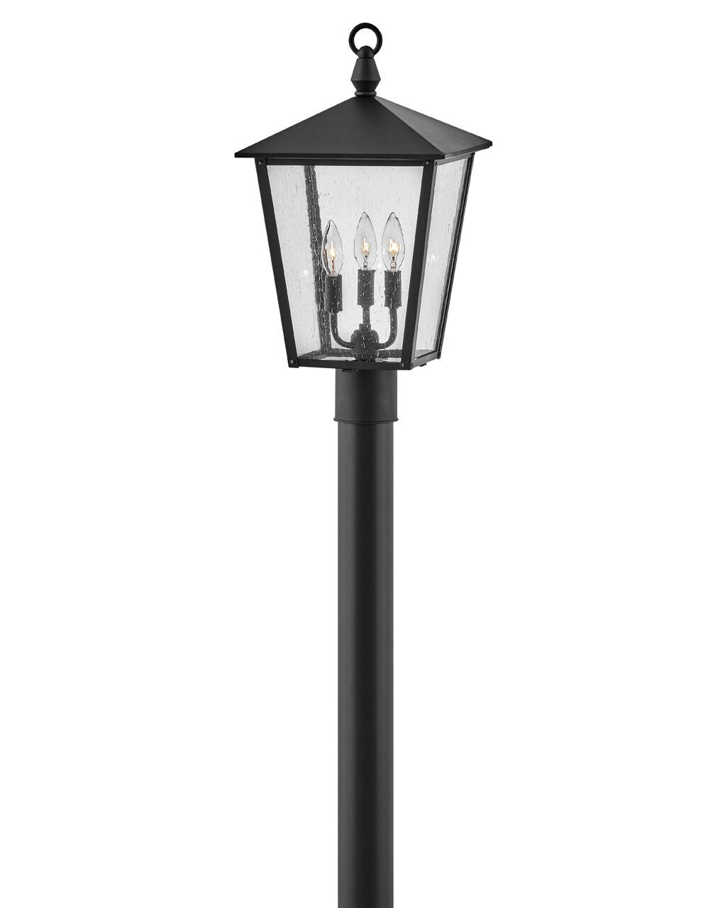 Huntersfield 14061BK - Medium Post Top or Pier Mount Lantern- Black