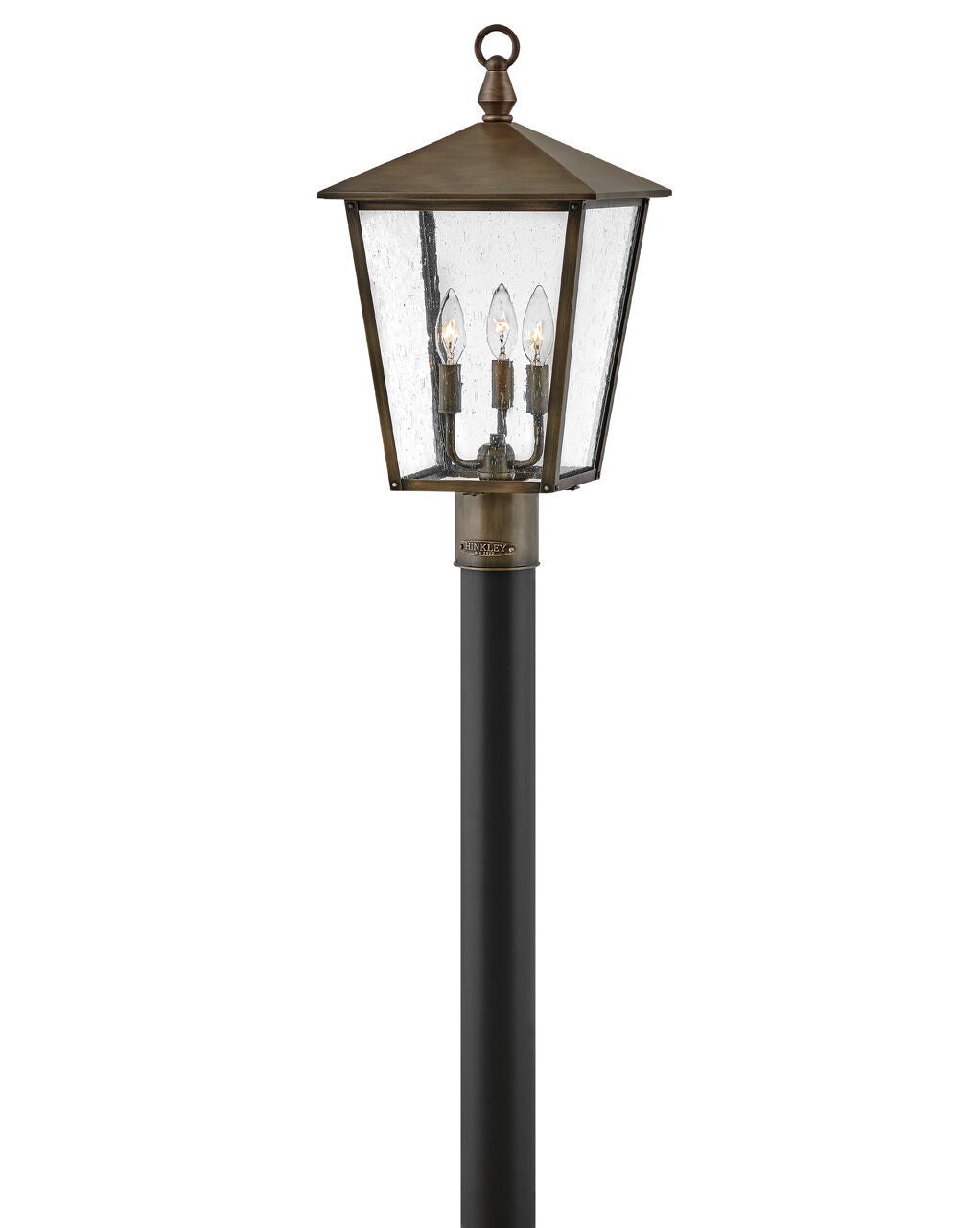 Huntersfield 14061BU - Medium Post Top or Pier Mount Lantern - Bronze