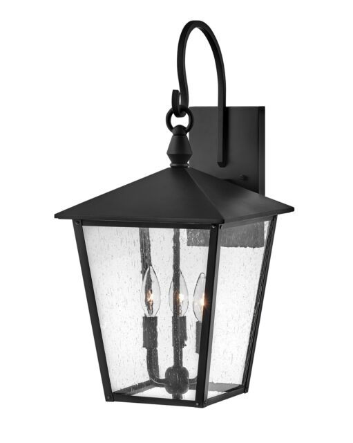 Huntersfield 14065BK - Large Wall Mount Lantern - Black