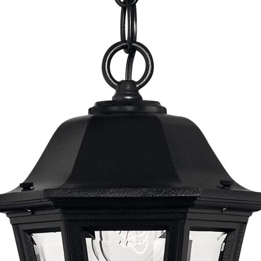 Manor House 1412BK - Medium Hanging Lantern - Black