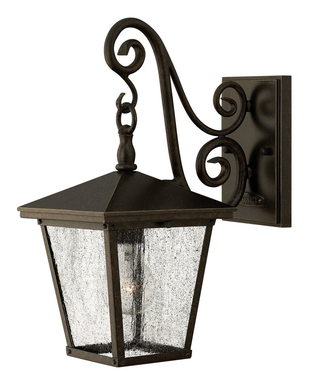 Trellis 1430RB Small Wall Mount Lantern - Bronze