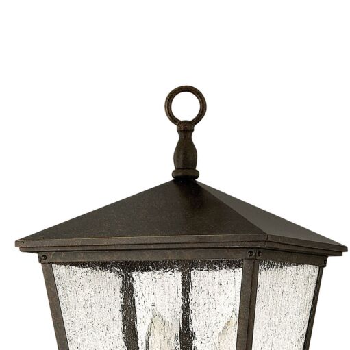 Trellis 1431RB - Large Post Top or Pier Mount Lantern - Bronze