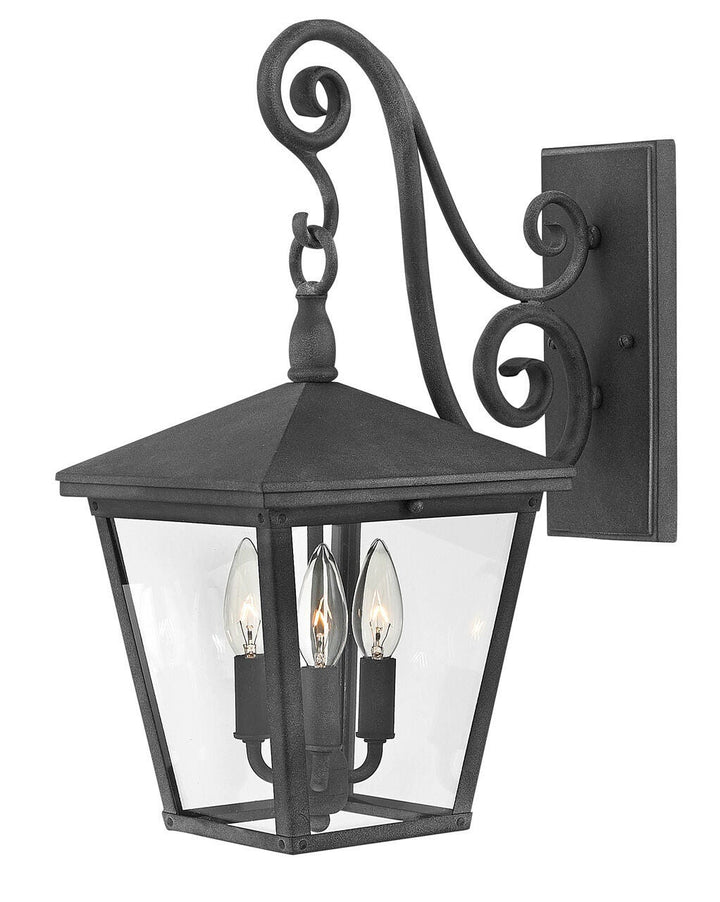 Trellis 1434DZ - Medium Wall Mount Lantern - Grey