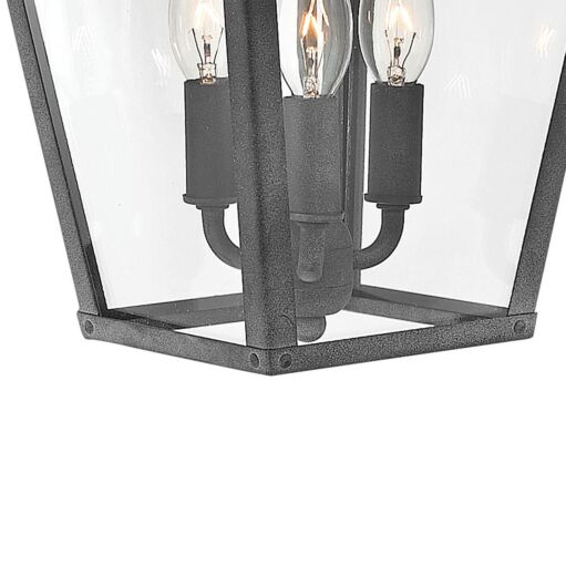 Trellis 1434DZ - Medium Wall Mount Lantern - Grey