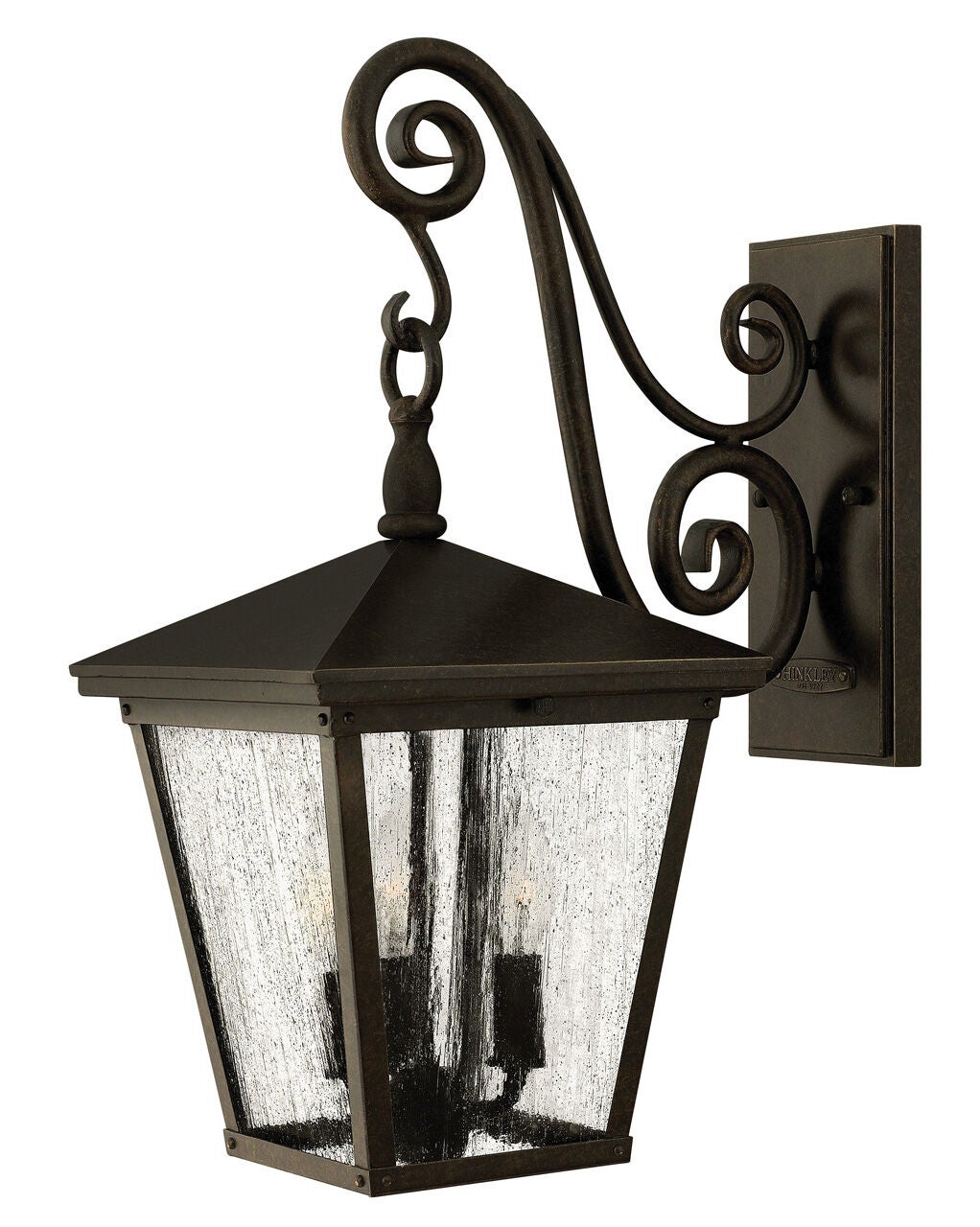 Trellis 1434RB-LL Medium Wall Mount Lantern - Bronze