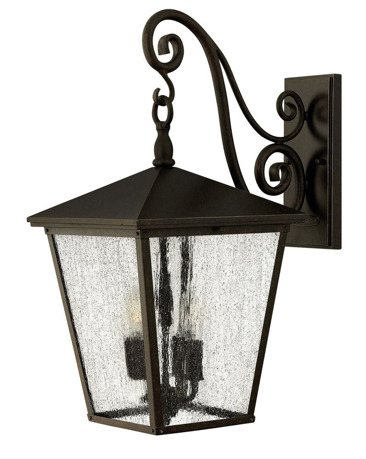 TrelliTrellis 1435RB Large Wall Mount Lantern - Bronze