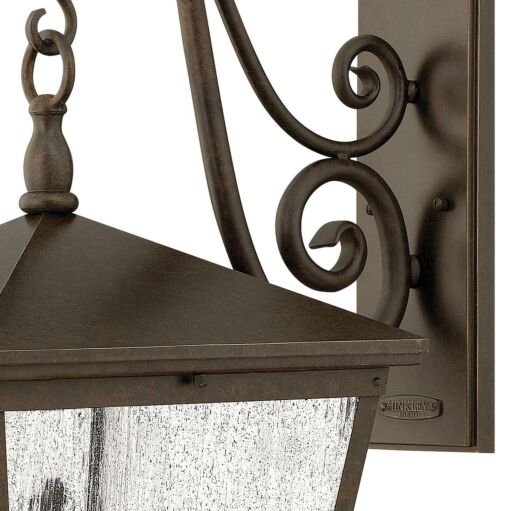 Trellis 1438RB - Extra Large Wall Mount Lantern - Bronze