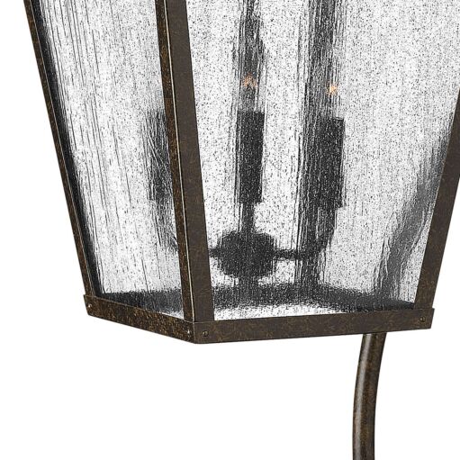 Trellis 1439RB - Double XL Wall Mount Lantern with Scroll - Bronze