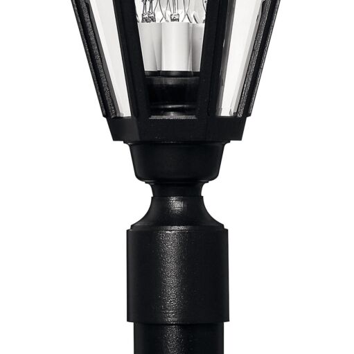 Manor House 1441BK - Large Post Top or Pier Mount Lantern - Black