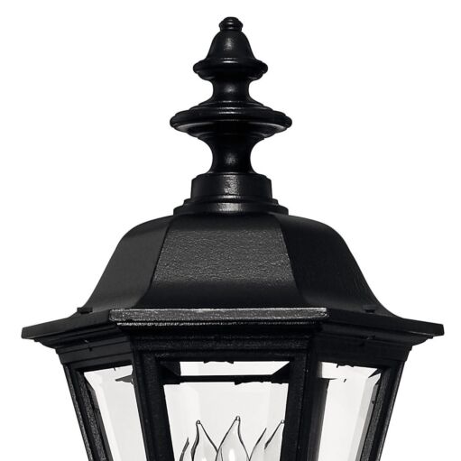 Manor House 1441BK - Large Post Top or Pier Mount Lantern - Black