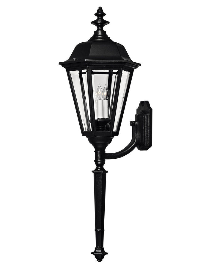 Manor House 1470BK - Double XL Wall Mount Lantern - Black