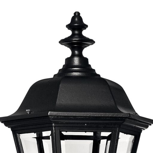 Manor House 1470BK - Double XL Wall Mount Lantern - Black