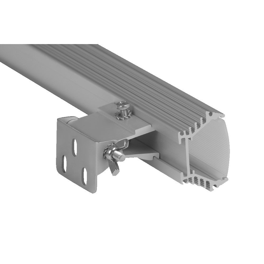 LED Channel - 702ASL - Surface, 8 ft - Silver