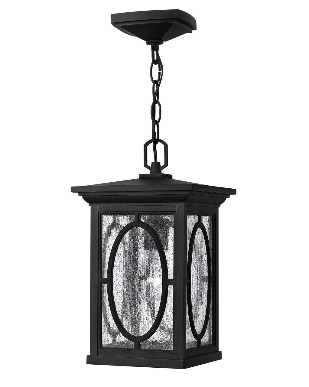 Randolph 1492BK - Medium Hanging Lantern - Black