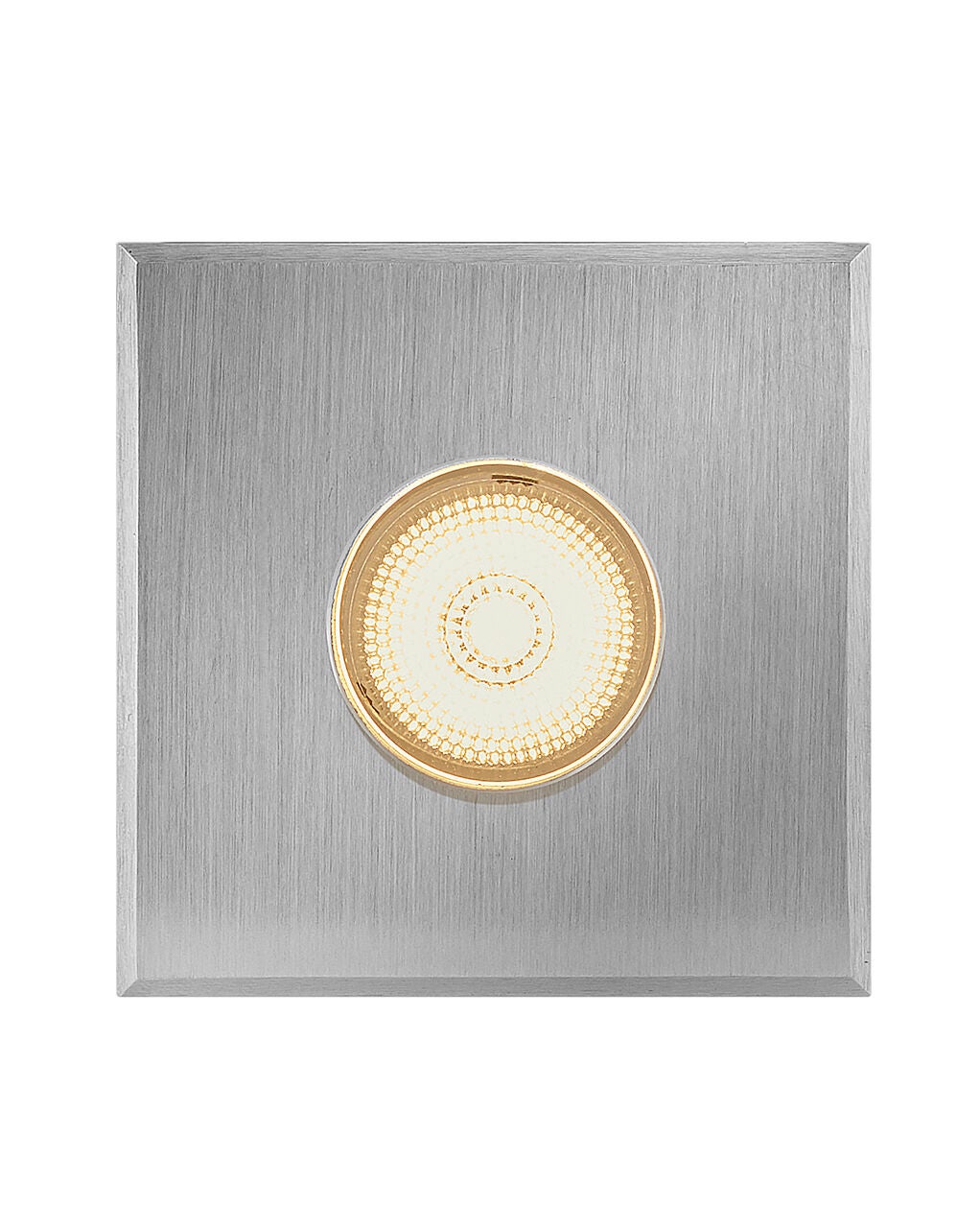 15085SS - Large Stainless Steel LED Square Button Light - Grey