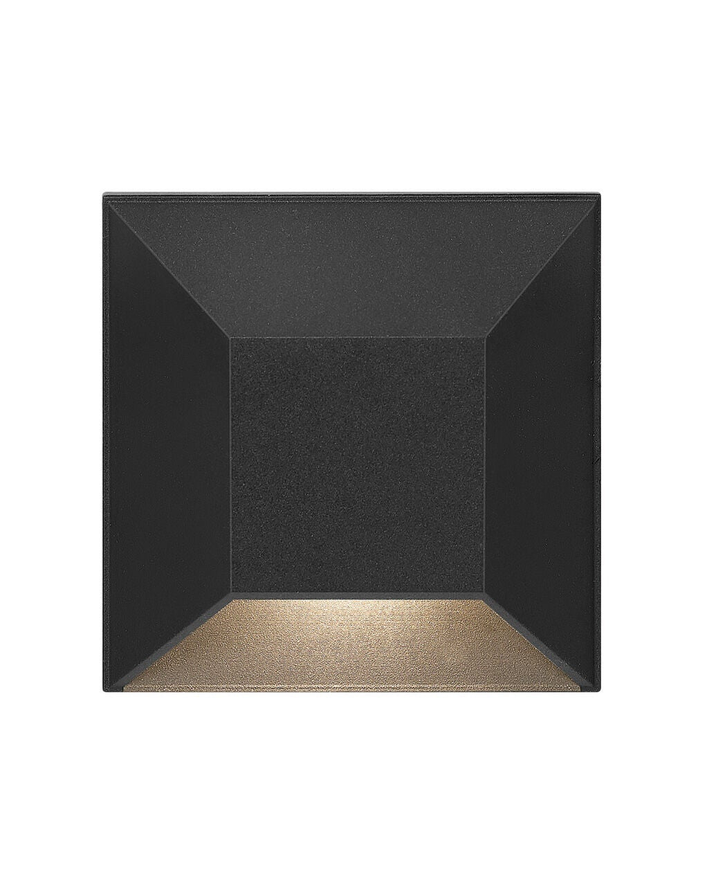 15222BK - Nuvi Square Deck Sconce - Black