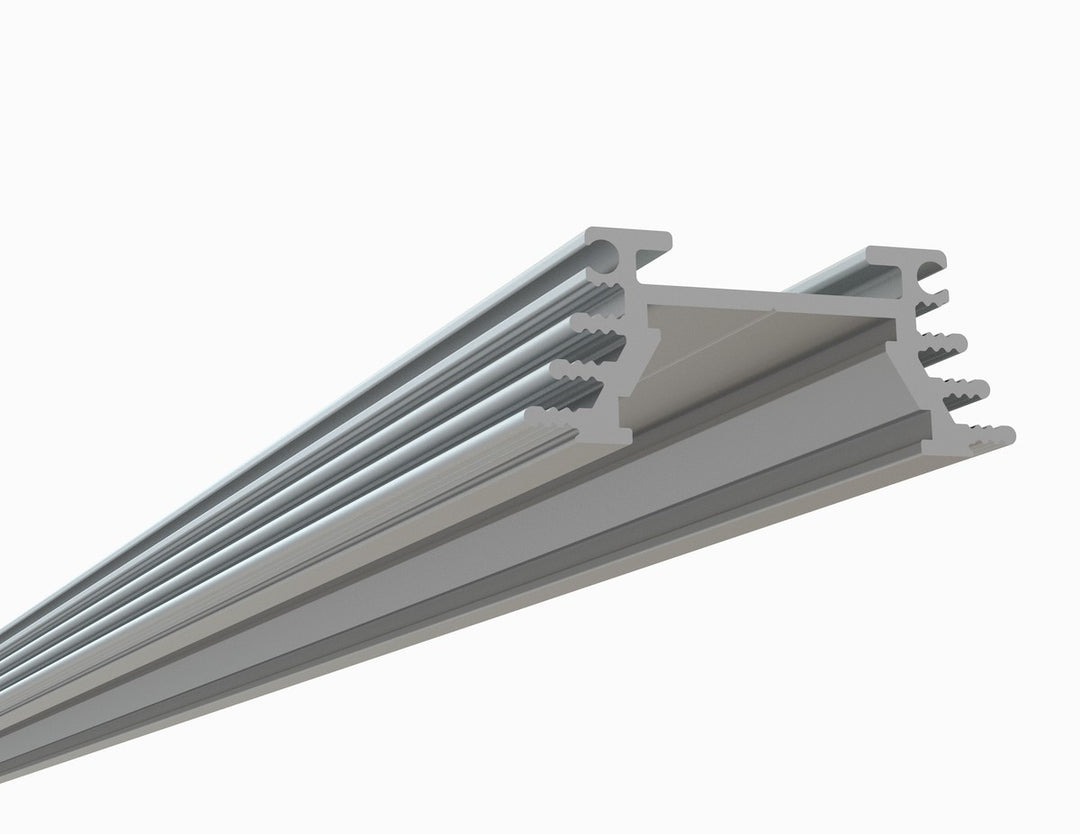 LED Channel - 703ASL - Surface, 10 ft - Silver