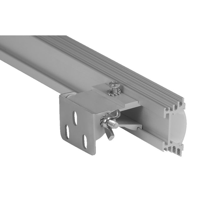 LED Channel - 703ASL - Surface, 10 ft - Silver