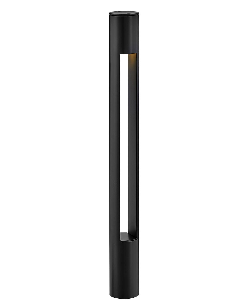 15501SK - 12V Small Round Bollard - Black