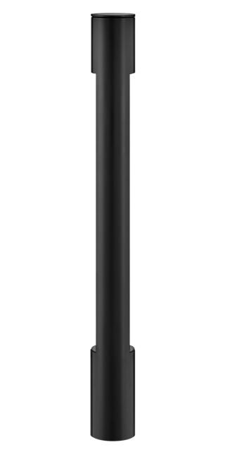 15501SK - 12V Small Round Bollard - Black