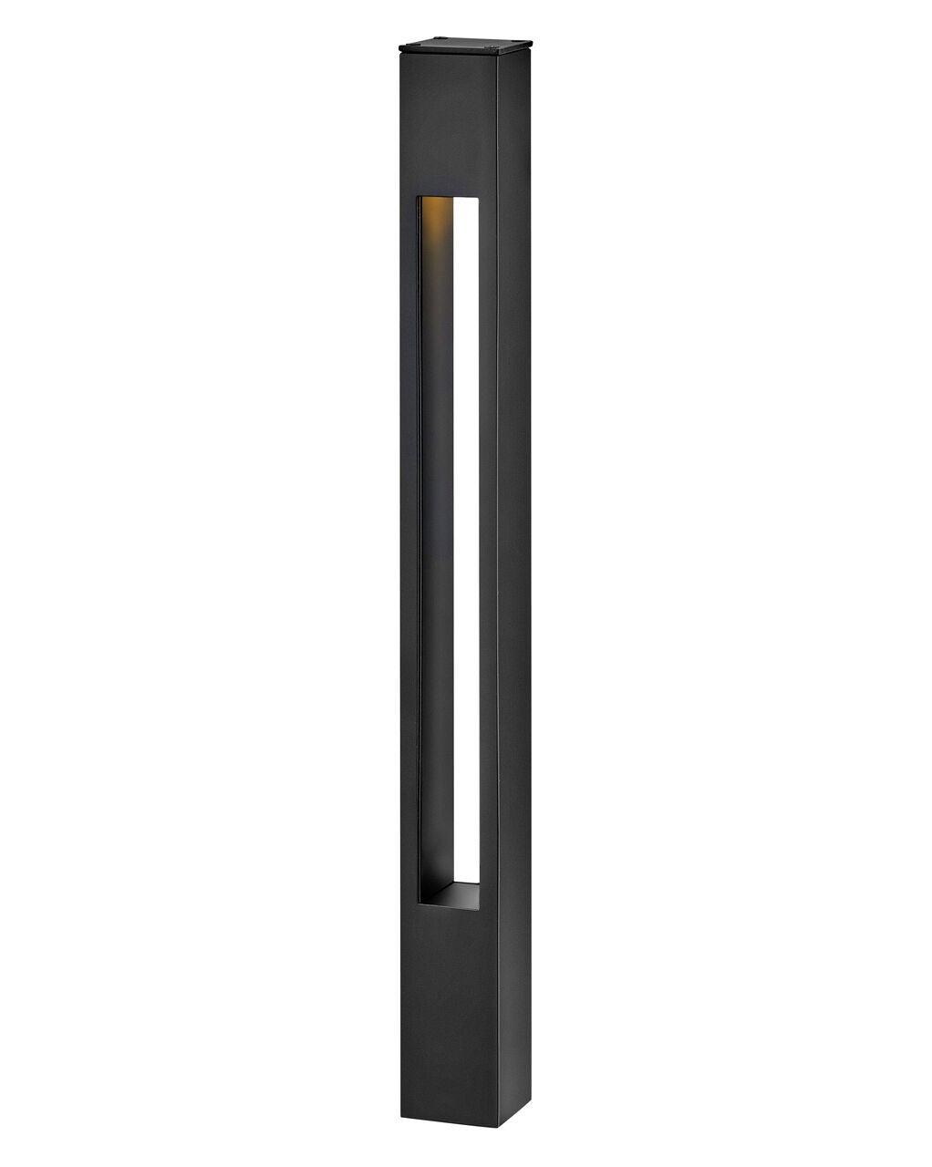 15502SK - 12V Small Square Bollard - Black