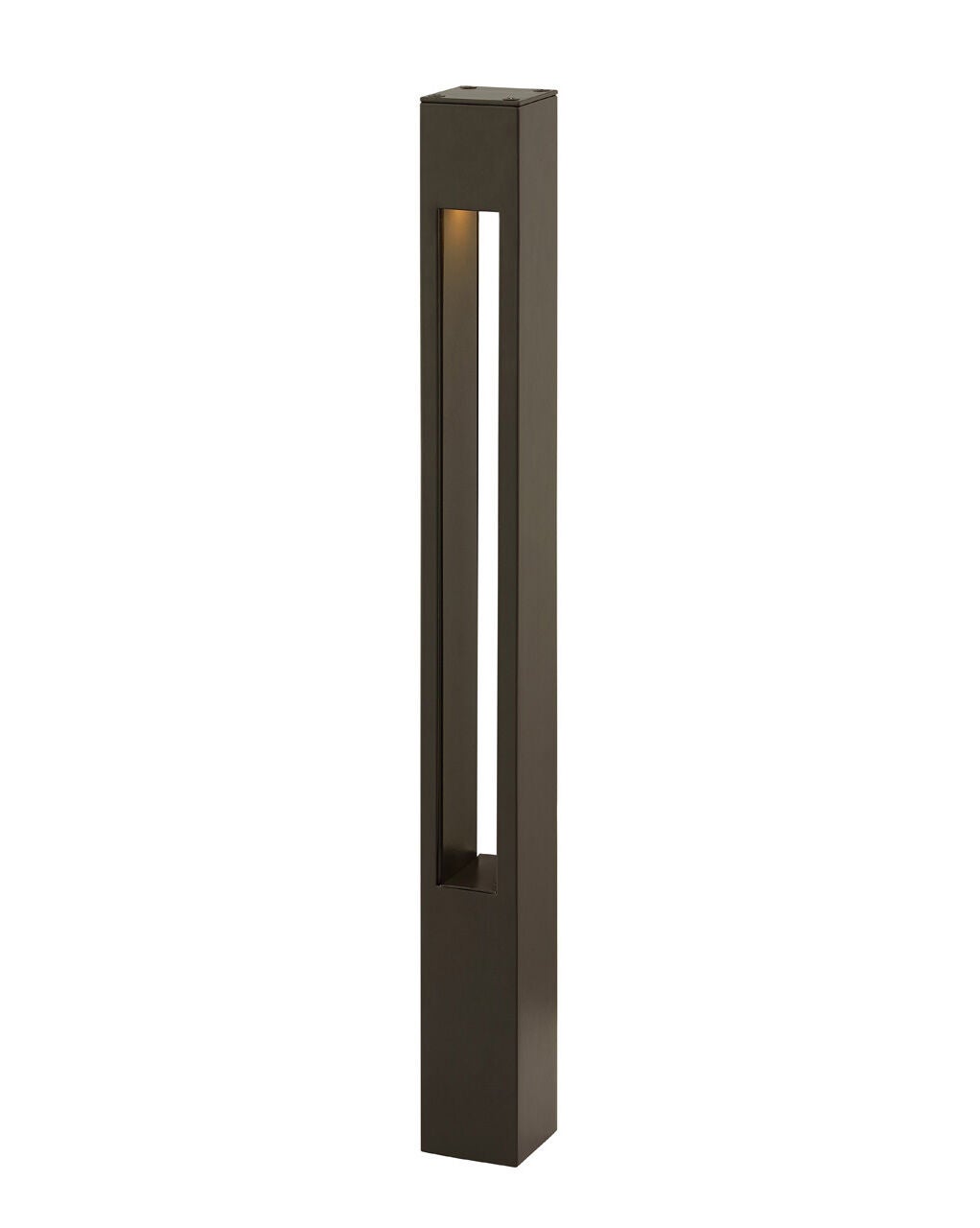 15502BZ - Atlantis Square Small Bollard - Bronze