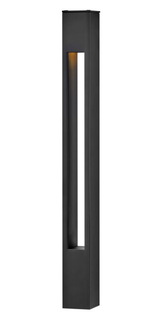 15502SK - 12V Small Square Bollard - Black