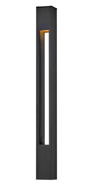 15502SK - 12V Small Square Bollard - Black