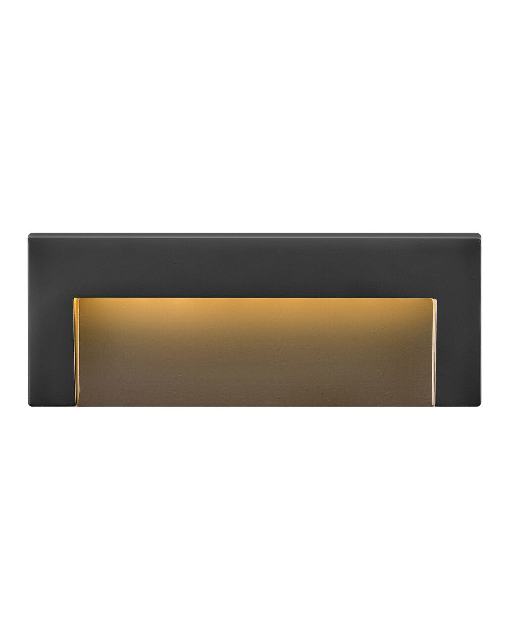 1557SK - Deck Sconce Wide Horizontal - Black