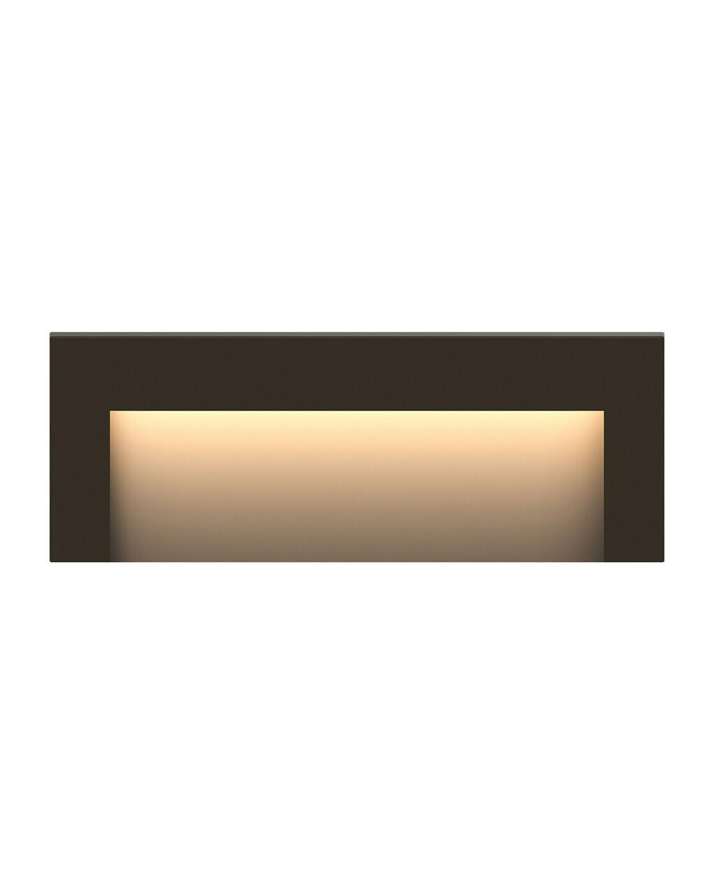 1557BZ - Taper Deck Sconce 12v Wide Horizontal - Bronze