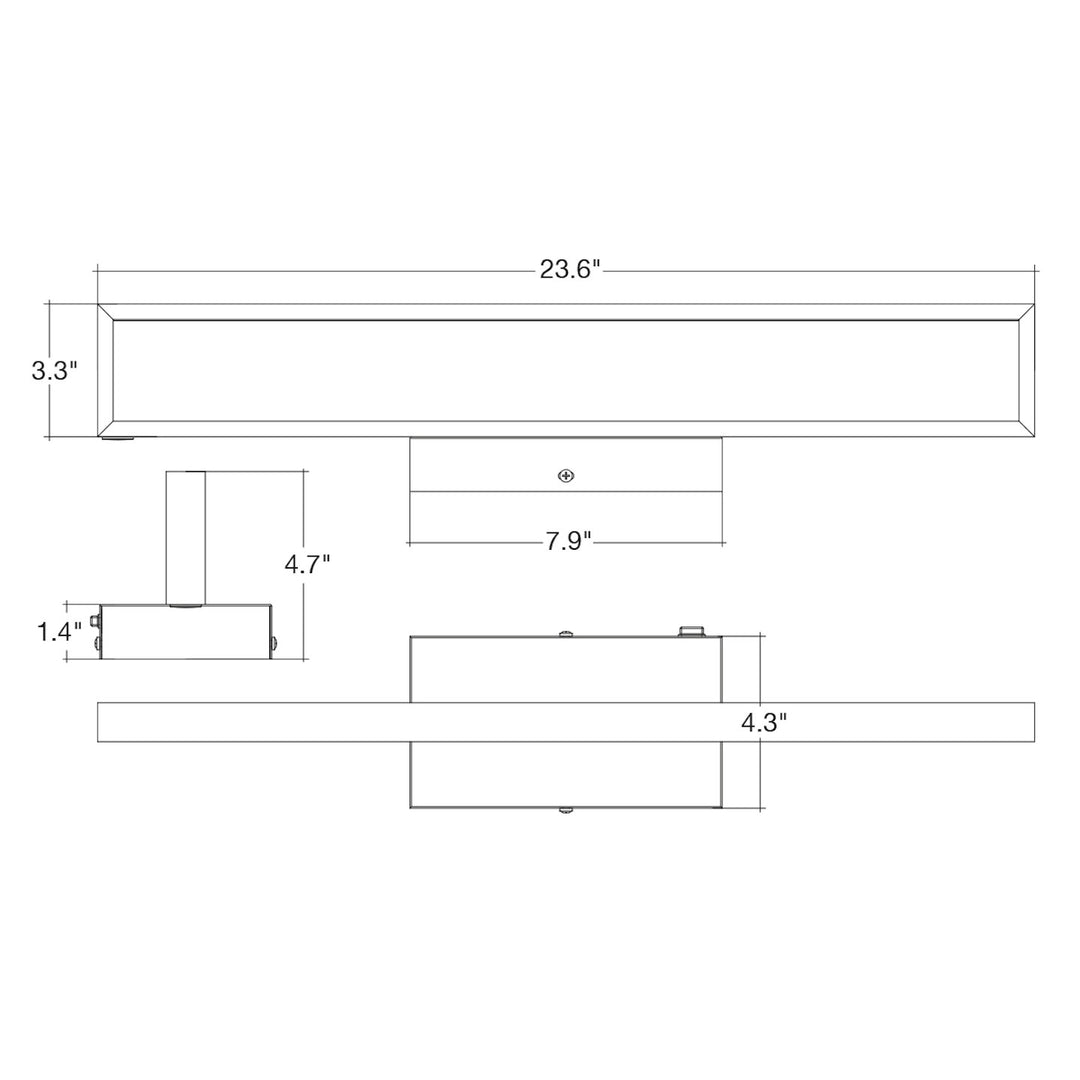 Vanity Light - Indirect - White