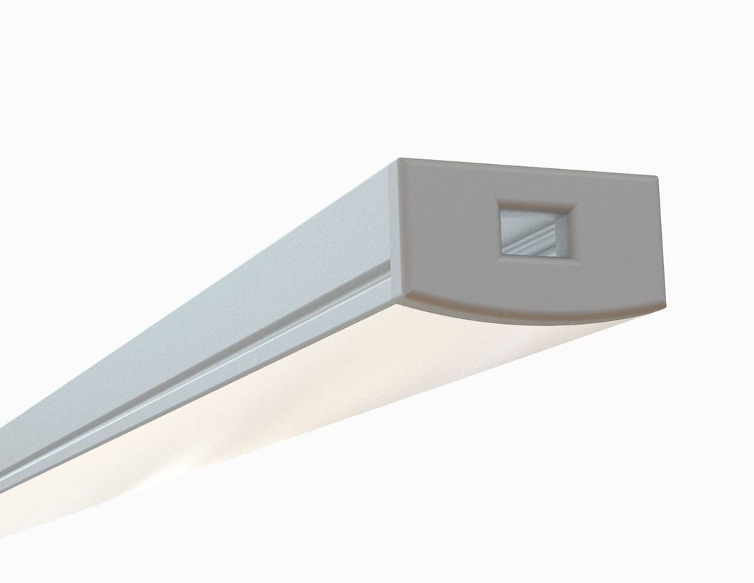 LED Channel - 1971ASL - Surface, 8 ft - Silver