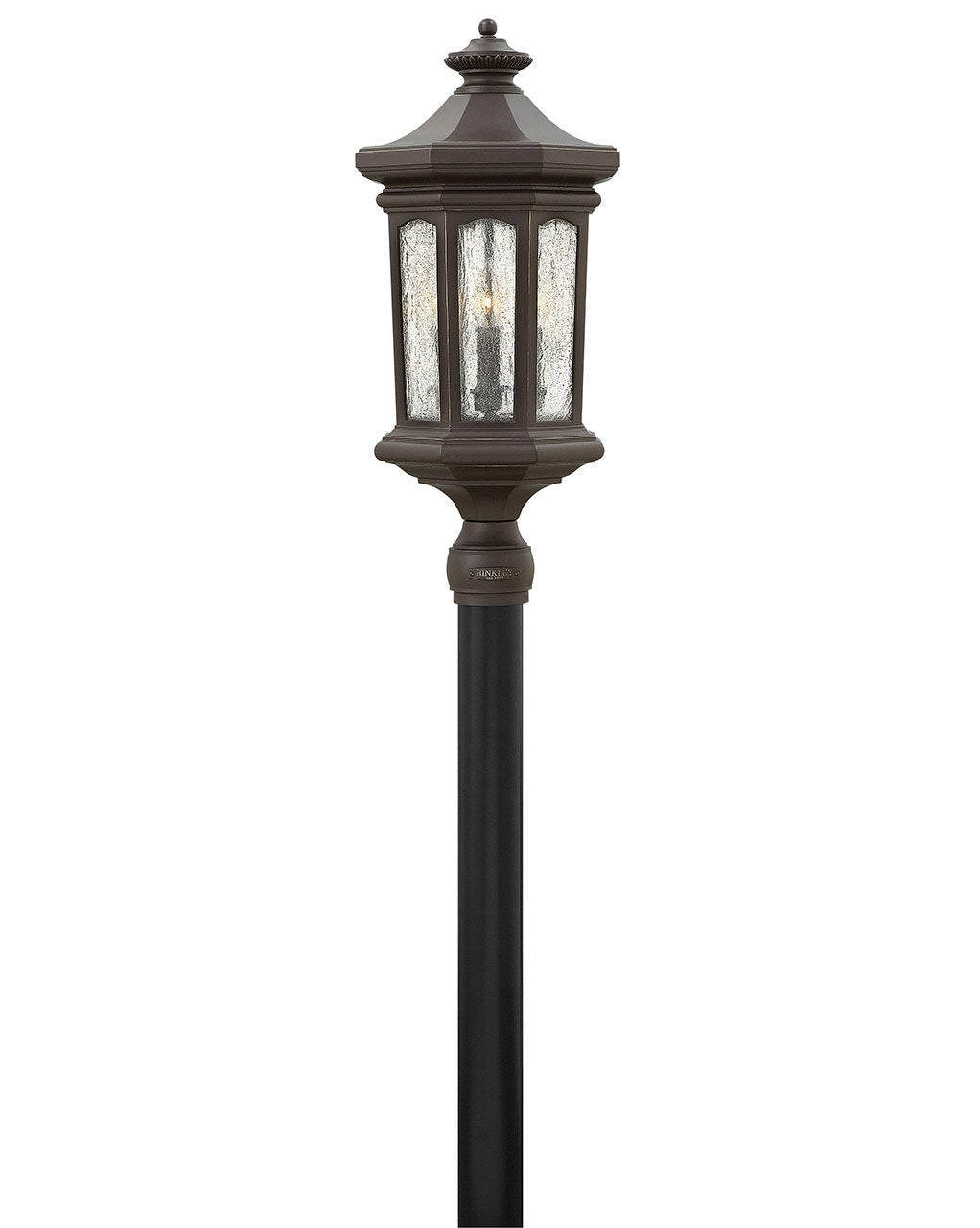 Raley 1601OZ-LV - Large Post Top or Pier Mount Lantern 12v- Oil Rubbed Bronze