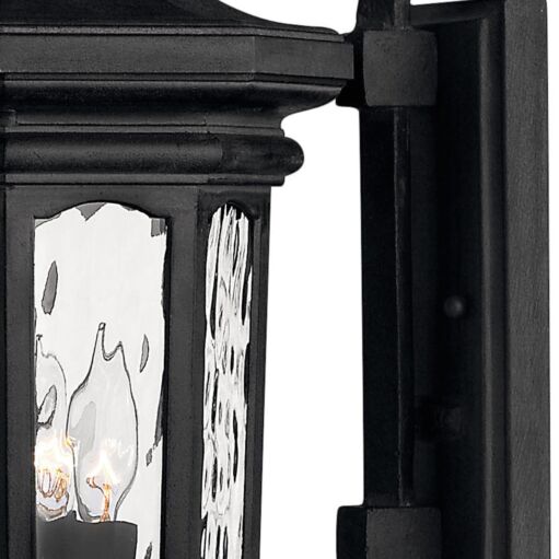 Raley 1604MB - Medium Wall Mount Lantern - Black