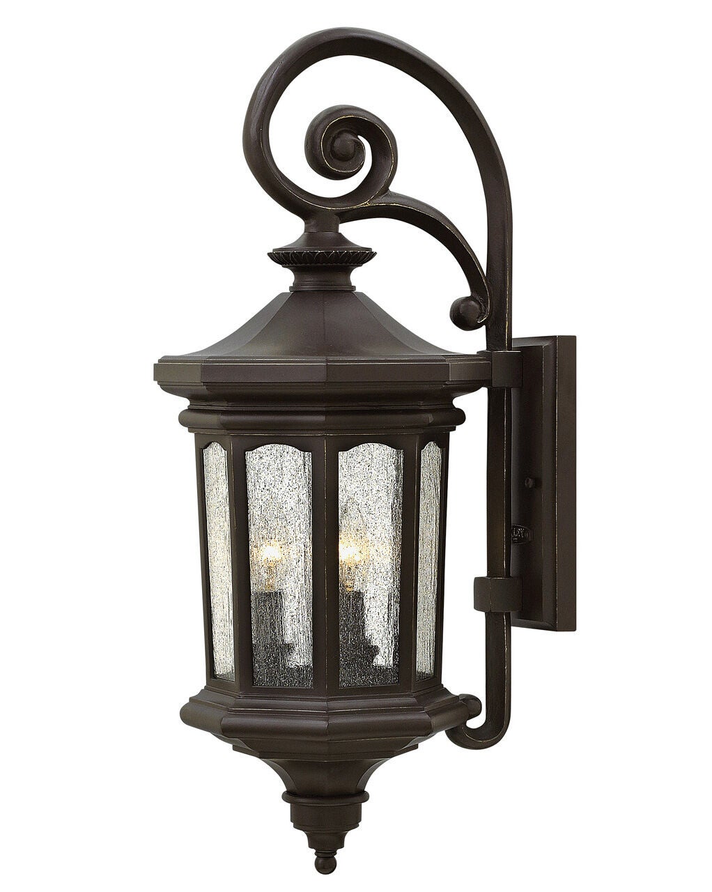 Raley 1604OZ-LL - Medium Wall Mount Lantern - Oil Rubbed Bronze