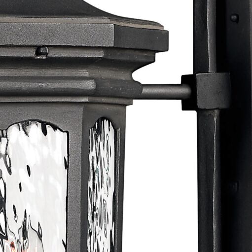 Raley 1609MB - Double XL Wall Mount Lantern - Black