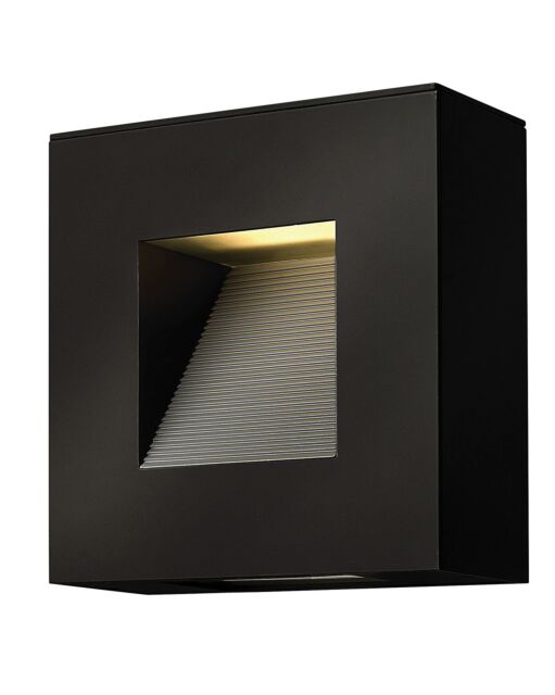 Luna 1647SK-LED - Small Wall Mount Lantern - Black