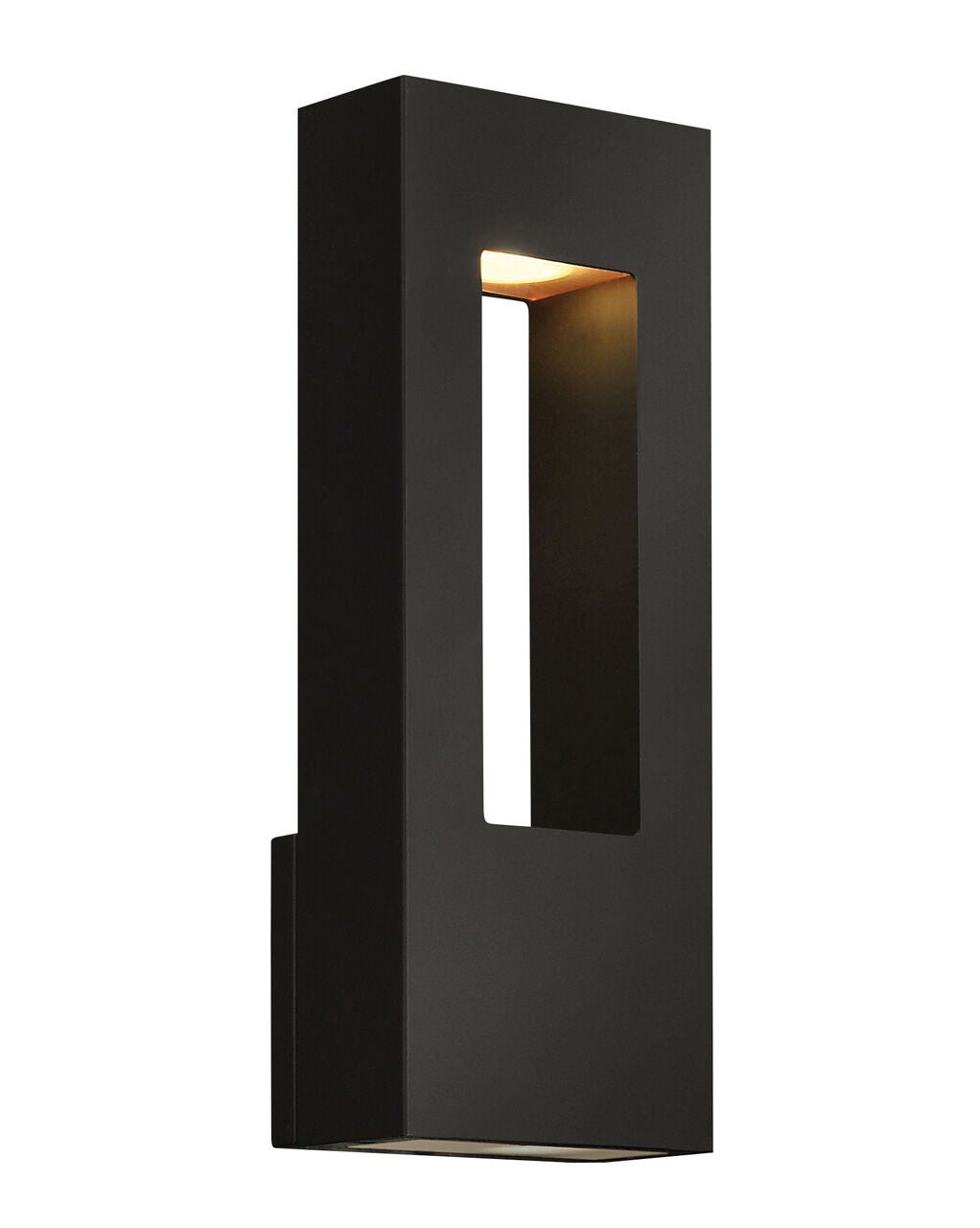 Atlantis 1648SK-LL - Medium Wall Mount Lantern - Black