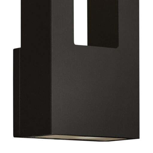 Atlantis 1648SK-LL - Medium Wall Mount Lantern - Black