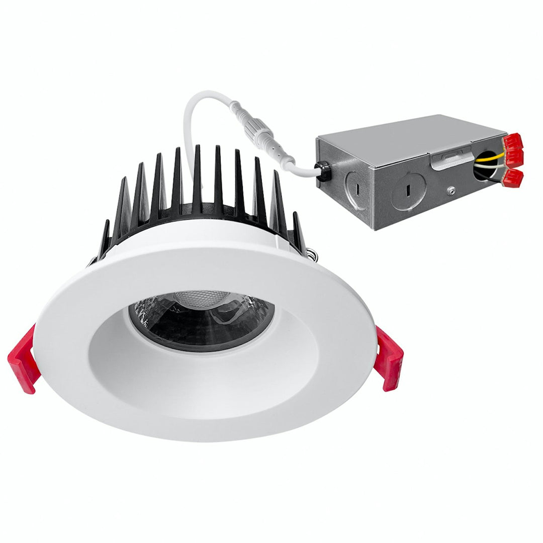 4" Regressed Downlight 5CCT 18W - White