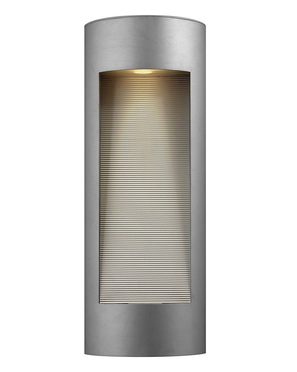 Luna 1664TT-LED - Large Wall Mount Lantern - Grey